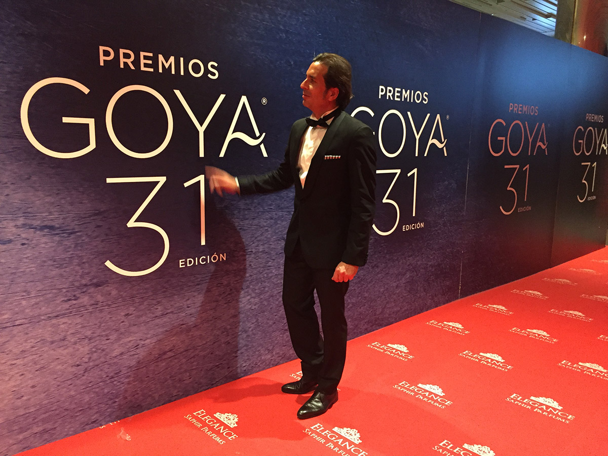 José Joaquín Cortés en los Premios Goya 2017